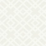 Lattice on Grasslcoth Faux Finish | Whites and Off Whites Geometrics Wallpaper for Office, Accent Wall, and Living Room