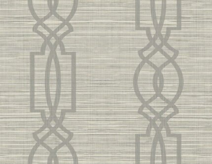 Trellis on Grass Faux with Textile Strings