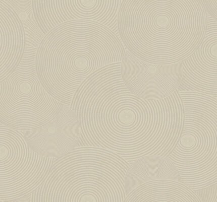 Interlocking Ripples | Grays Geometrics Wallpaper for Office, Accent Wall, and Bedroom