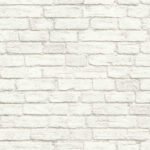 Brick Texture | Warm Neutrals and Beiges Industrial Wallpaper for Entryway, Dining Room, and Powder Room