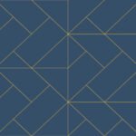 Geometric Marble | Navys Geometrics Wallpaper for Office, Accent Wall, and Kitchen