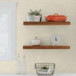 Fine Arrowroot - Sunny Dune | Warm Neutrals and Beiges Textures Wallpaper for Accent Wall, Dining Room, and Kitchen