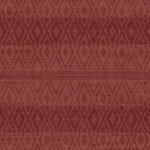 Tribal Stripe - Cabernet | Reds Ikat, Shibori and Watercolor Wallpaper for Dining Room, Entryway, and Office