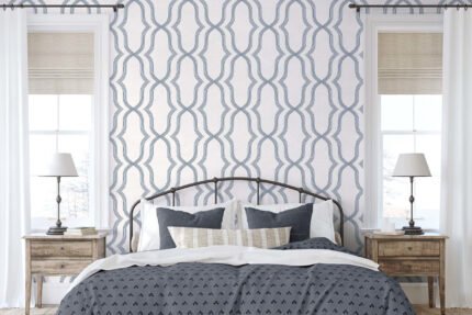 Geometric - Navy Blue