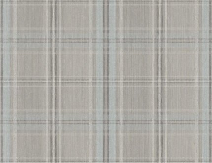 String on Tartan | Grays Plaids, Checks and Stripes Wallpaper for Nursery, Half Bath, and Hallway