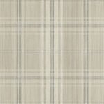 String on Tartan | Warm Neutrals and Beiges Plaids, Checks and Stripes Wallpaper for Entryway, Bedroom, and Nursery