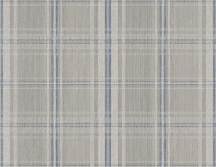 String on Tartan | Grays Plaids, Checks and Stripes Wallpaper for Kitchen, Dining Room, and Office