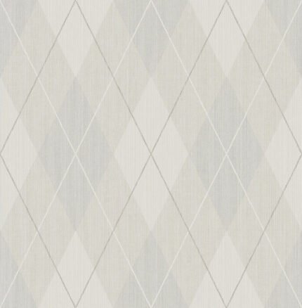String on Argyle | Warm Neutrals and Beiges Plaids, Checks and Stripes Wallpaper for Accent Wall, Hallway, and Office