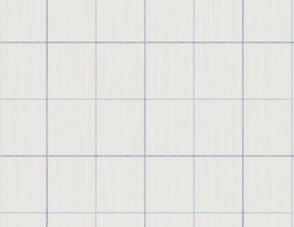 String on Window Pane Check | Blues Plaids, Checks and Stripes Wallpaper for Bedroom, Entryway, and Nursery