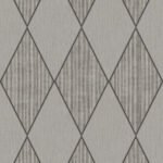 Harlequin String on Matte Print | Metallics Geometrics Wallpaper for Office, Accent Wall, and Hallway