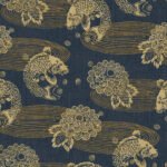 Koi Pond | Navys Asian and Chinoiseries Wallpaper for Nursery, Dining Room, and Half Bath
