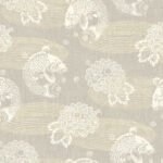 Koi Pond | Grays Asian and Chinoiseries Wallpaper for Kitchen, Accent Wall, and Entryway