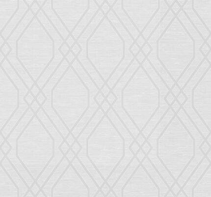 String Diamond - Gold | Whites and Off Whites Geometrics Wallpaper for Office, Accent Wall, and Powder Room