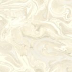 Oil on Water | Warm Neutrals and Beiges Abstracts Wallpaper for Office, Entryway, and Nursery