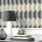 3D Geometric | Multicolors Geometrics Wallpaper for Office, Accent Wall, and Nursery