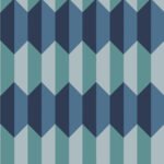 3D Geometric | Multicolors Geometrics Wallpaper for Office, Accent Wall, and Kitchen