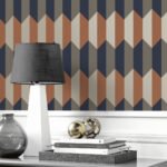 3D Geometric | Multicolors Geometrics Wallpaper for Office, Accent Wall, and Nursery