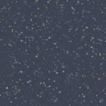 Paint Splatter - Navy and Metallic Gold