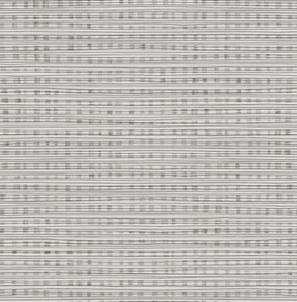 Stylized Grass - Charcoal | Grays Plaids, Checks and Stripes Wallpaper for Office, Half Bath, and Hallway