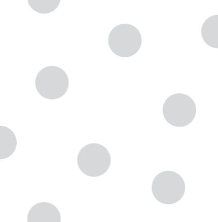 Dots - Soft Gray | Grays Children and Nursery Wallpaper for Kitchen, Accent Wall, and Half Bath