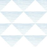 Geo Stripe - Sky Blue