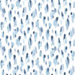Catwalk - Blue and White | Blues Abstracts Wallpaper for Half Bath, Bedroom, and Kitchen