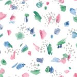 Painter's Palette - Multi Colors | Multicolors Abstracts Wallpaper for Kitchen, Half Bath, and Office