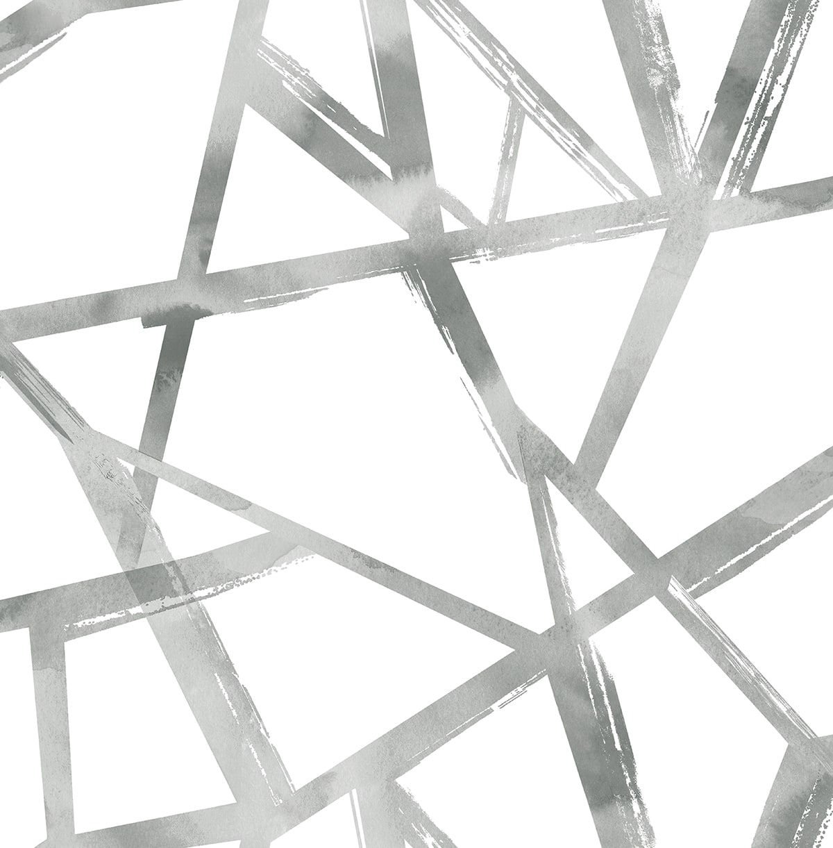 0068336_tribeca-silver-1 Tribeca - Silver | Silvers and Pewters Geometrics Wallpaper for Office, Accent Wall, and Bedroom - Image 1