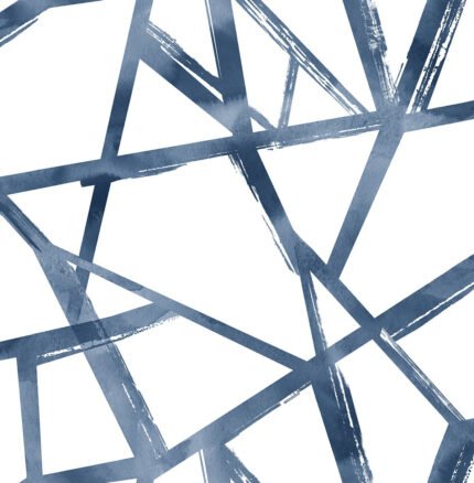 Tribeca - Navy | Navys Geometrics Wallpaper for Office, Accent Wall, and Half Bath