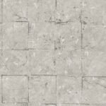 Allure - Silver Pearl | Silvers and Pewters Tiles Wallpaper for Hallway, Kitchen, and Dining Room
