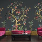 Anthology Tree of Life Mural - Onyx