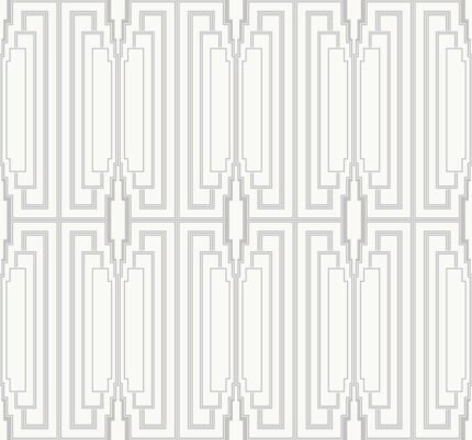 Manhattan - Arian | Cool Neutrals Geometrics Wallpaper for Office, Accent Wall, and Entryway