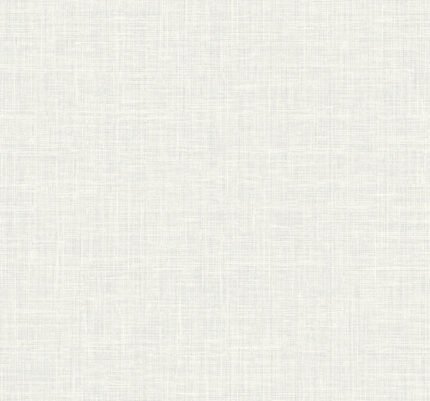 Soho Linen - Powder | Whites and Off Whites Textures Wallpaper for Entryway, Nursery, and Hallway