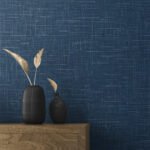 Glitter Faux Finish - Cobalt | Blues Textures Wallpaper for Office, Living Room, and Bedroom