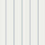 Rockefeller Stripe - Navy Boy | Whites and Off Whites Plaids, Checks and Stripes Wallpaper for Kitchen, Office, and Hallway