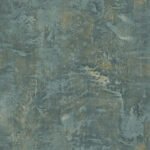 Faux | Aquas and Teals Textures Wallpaper for Entryway, Kitchen, and Hallway