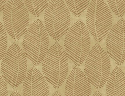 Spot Leaves | Coppers and Bronzes Trees and Leaves Wallpaper for Half Bath, Living Room, and Hallway