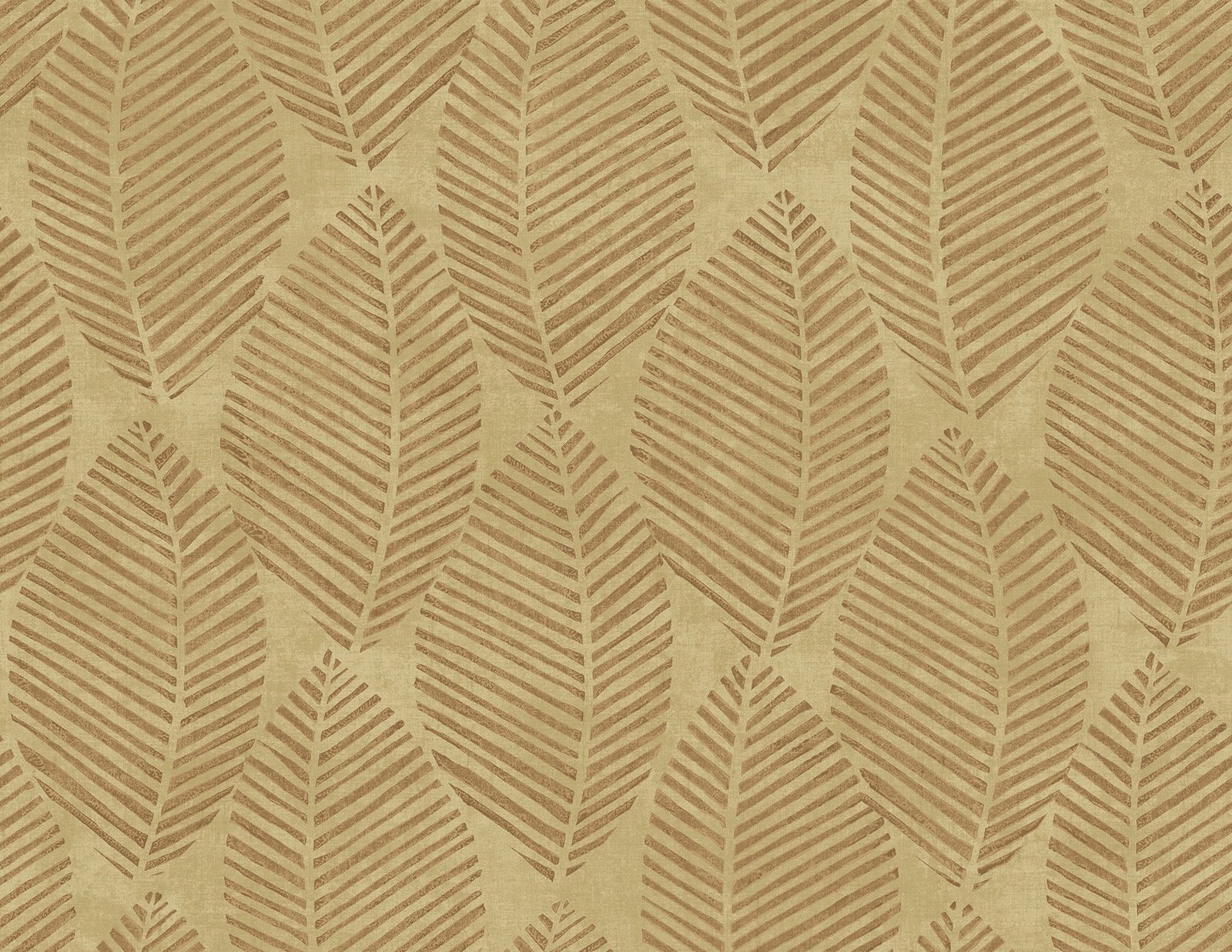0068714_spot-leaves Spot Leaves | Coppers and Bronzes Trees and Leaves Wallpaper for Half Bath, Living Room, and Hallway - Image 1