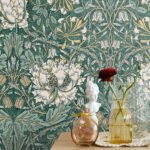 Ogee Flora - Everglades and Buttercup | Greens Florals, Botanicals and Tropicals Wallpaper for Kitchen, Office, and Living Room