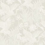 White Heron - Daylight | Whites and Off Whites Animals, Birds and Insects Wallpaper for Accent Wall, Office, and Nursery