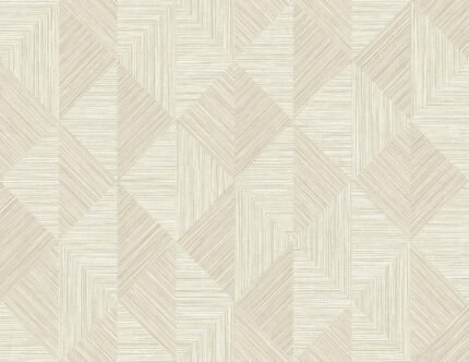 Diamond Inlay - Beige Mixed Wallpaper ew11707