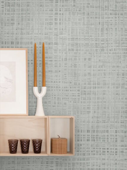 Ami - Flint | Grays Textures Wallpaper for Dining Room, Bedroom, and Living Room
