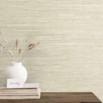 Rina - Kasha | Warm Neutrals and Beiges Textures Wallpaper for Hallway, Accent Wall, and Office
