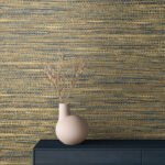 Rina - Peaceful Night | Multicolors Textures Wallpaper for Accent Wall, Powder Room, and Nursery