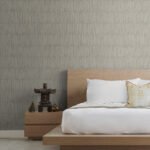 Naomi - Silver Wood | Grays Textures Wallpaper for Accent Wall, Office, and Living Room
