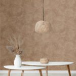 Eren - Warm Clay | Browns and Taupes Abstracts Wallpaper for Dining Room, Living Room, and Nursery