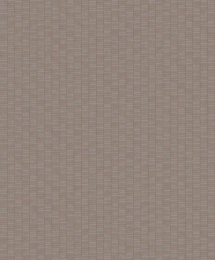 Deco Spliced Stripe - Graphite and Terra Cotta | Grays Geometrics Wallpaper for Office, Accent Wall, and Bedroom
