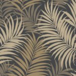 Via Palma - Wrought Iron and Sand Dollar | Grays Florals, Botanicals and Tropicals Wallpaper for Dining Room, Living Room, and Powder Room