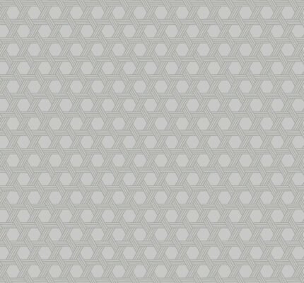 Cabana Wicker - Cove Gray | Grays Geometrics Wallpaper for Office, Accent Wall, and Powder Room