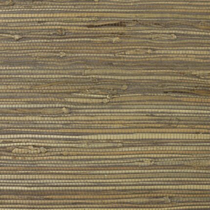 Rushcloth - Saddle Brown | Browns and Taupes Textures Wallpaper for Office, Hallway, and Nursery